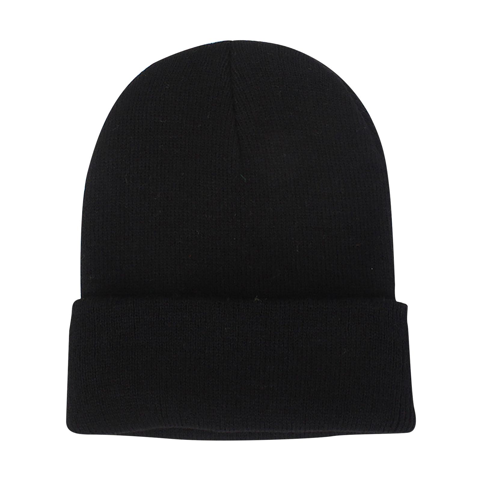 Women Men Warm Hat Winter Knitted Skull Cap Ski Beanie Cap Head Wrap