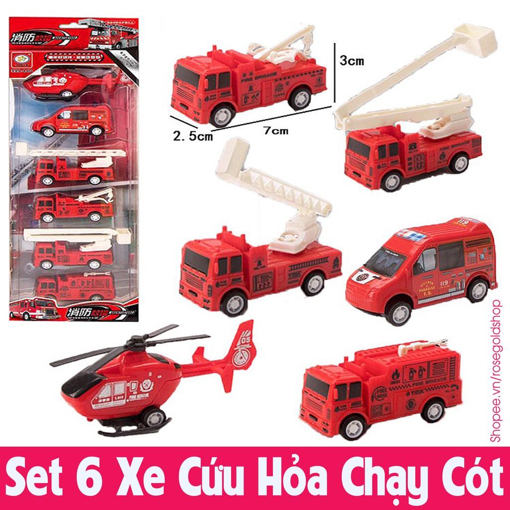 Đồ Chơi Bộ Sưu Tập Xe Cót - Xe Cứu Hỏa, Máy Bay, Xe Cứu Thương Màu Sắc Đa Dạng, Nhựa Cao Cấp