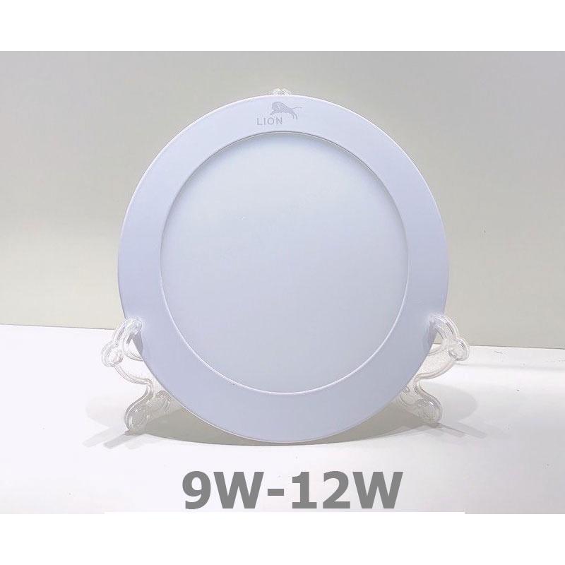 Đèn Led Âm Trần 3 Chế Độ Màu (Trắng, Vàng, Trung Tính) Công Suất 9W,12W, Tròn - Vuông, Chính Hãng Lion- Tiết Kiệm Điện