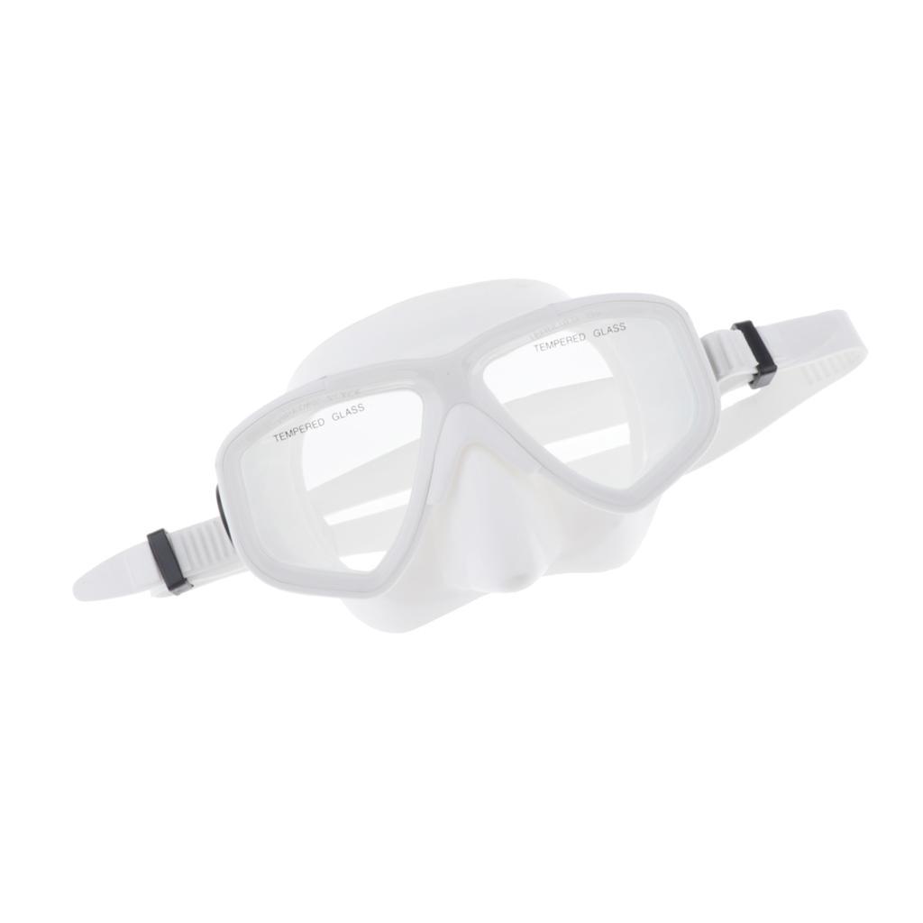 Scuba Diving Mask Snorkeling Dive Glasses Tempered Glass Goggles Mouthpiece