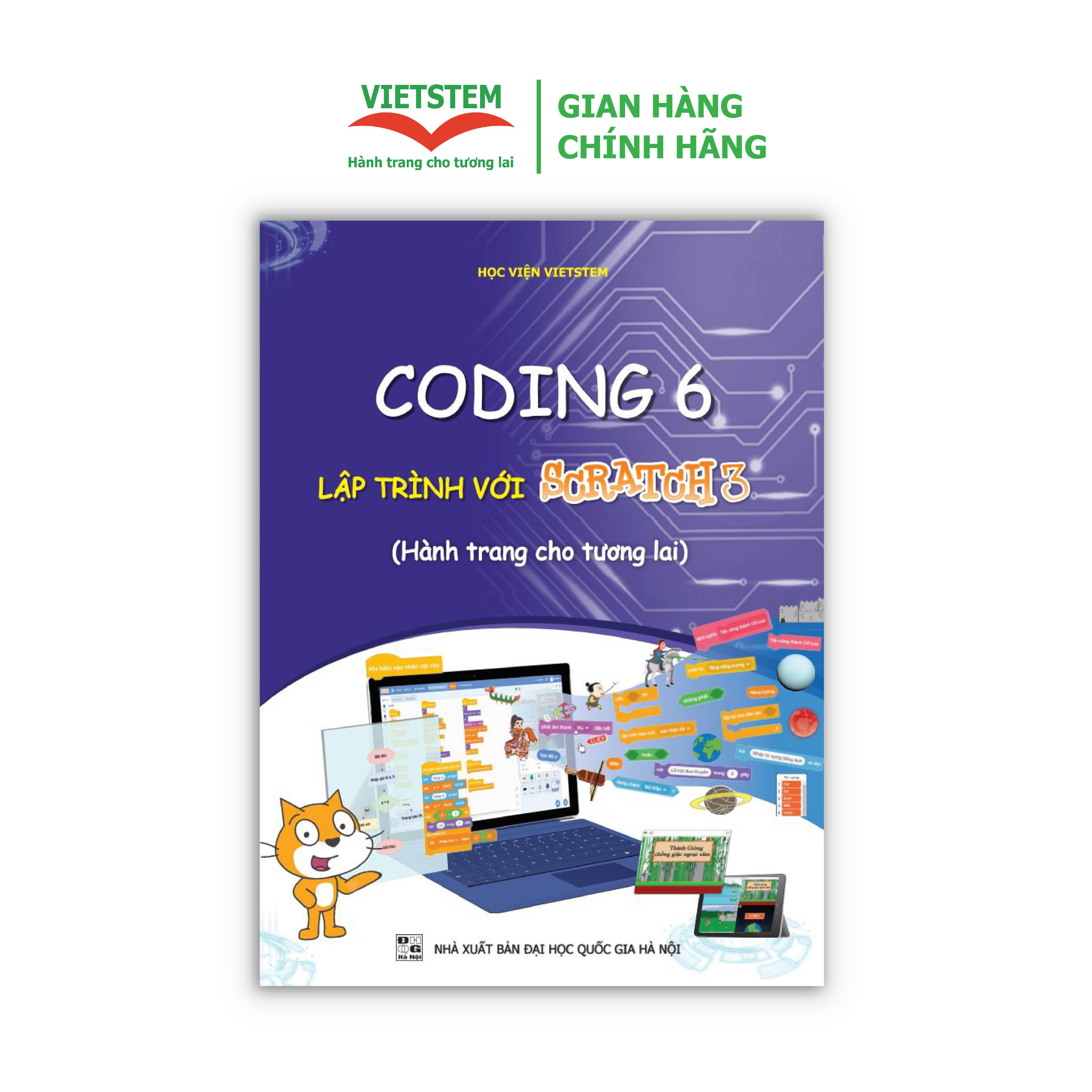 Sách Coding 6 Lập trình với Scratch 3
