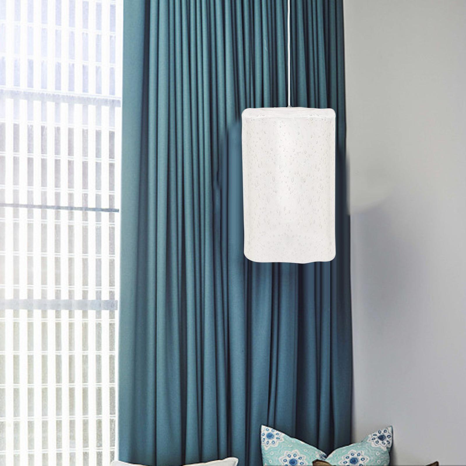 Glass Pendant Lamp Shade, Hanging Light Cover Chandelier Shade Lampshade for Home Dining Room Bedroom Hotel Decoration