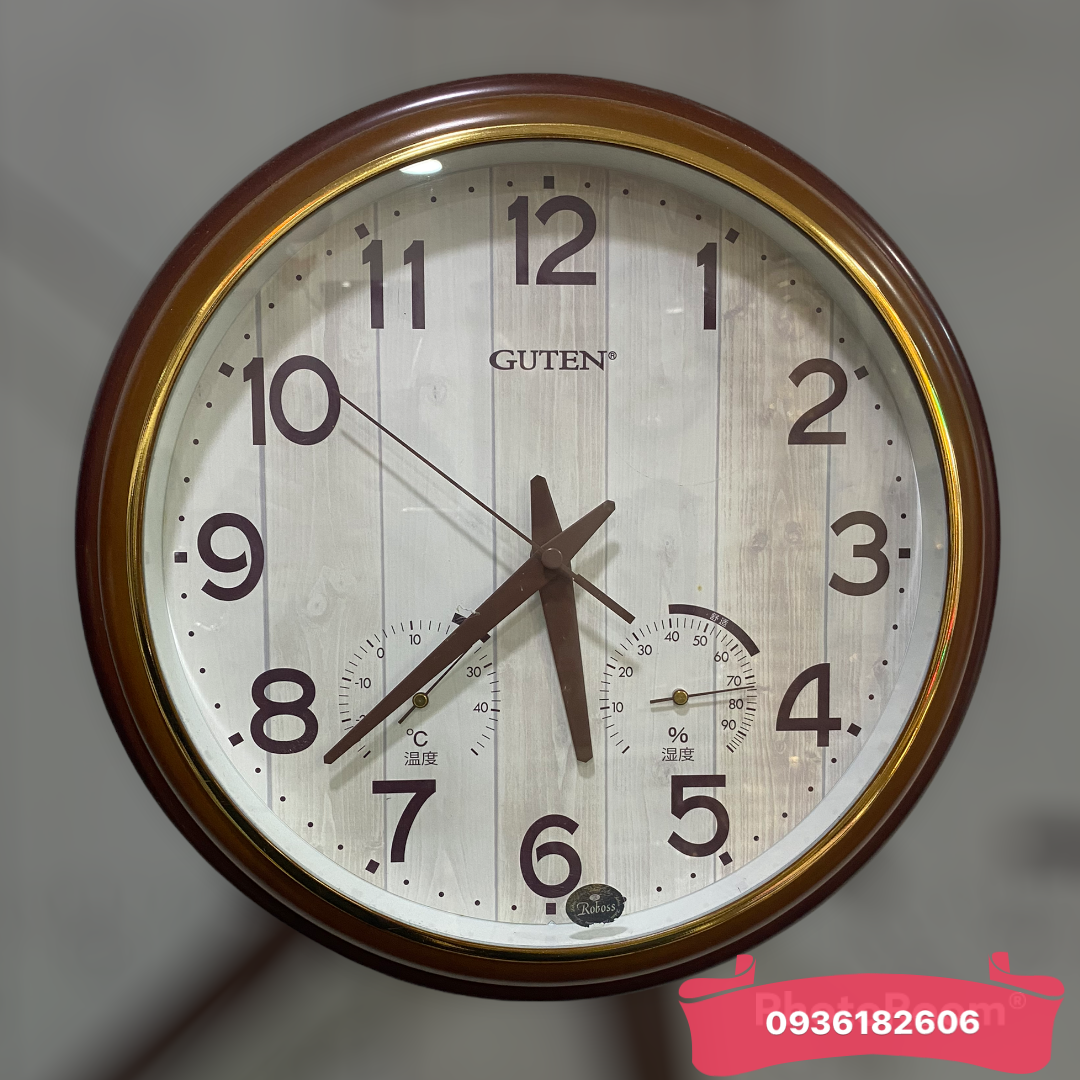ĐỒNG HỒ GUTEN ĐO NHIỆT ĐỘ - ĐỘ ẨM