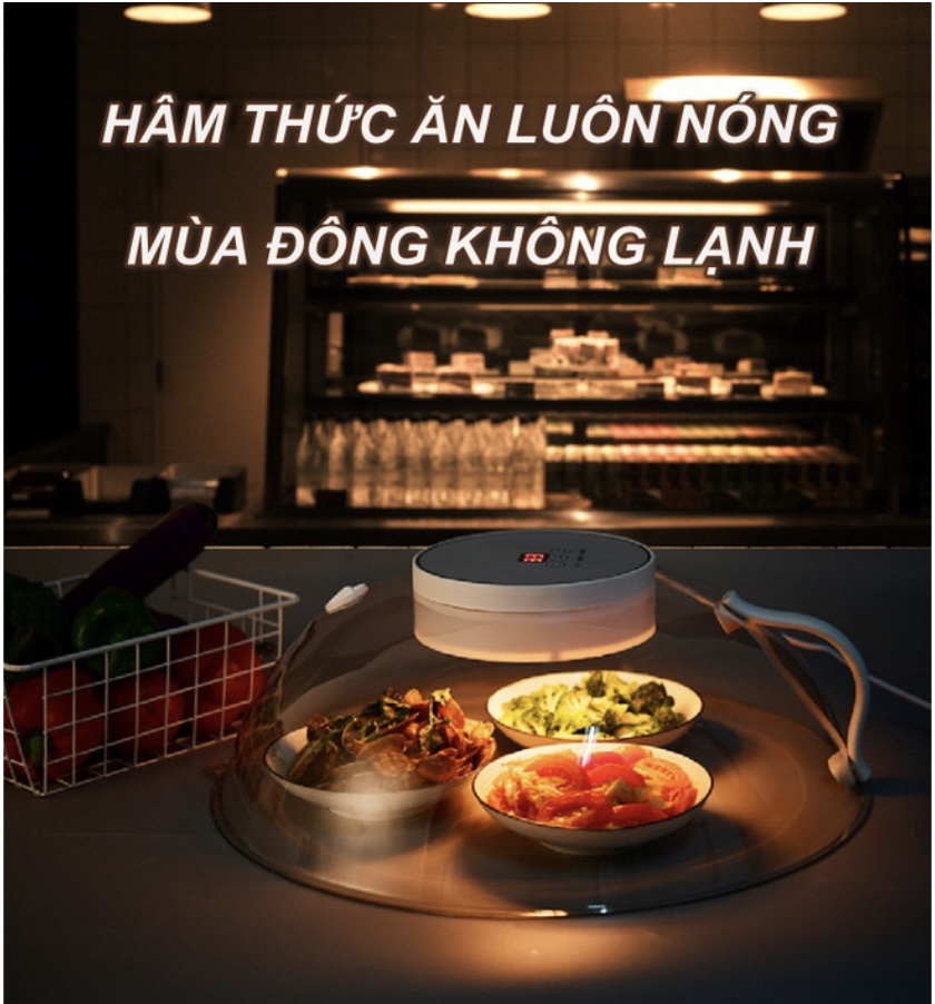 Lồng Đậy Hâm Nóng Thức Ăn khử khuẩn