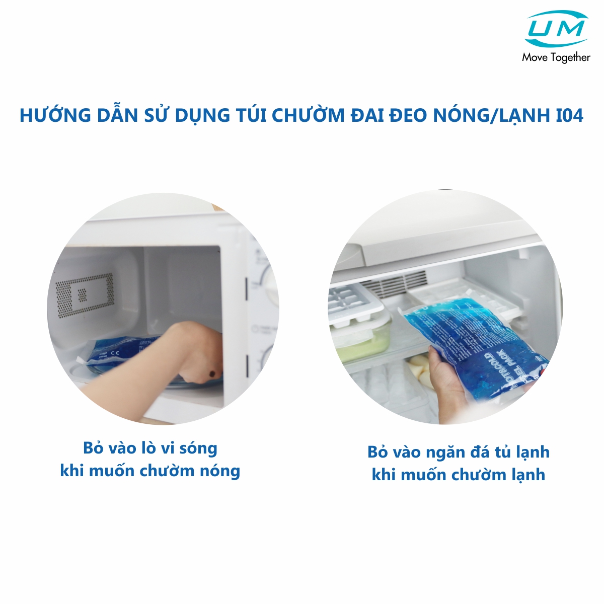 Túi chườm đai đeo nóng/lạnh United Medicare (I04)