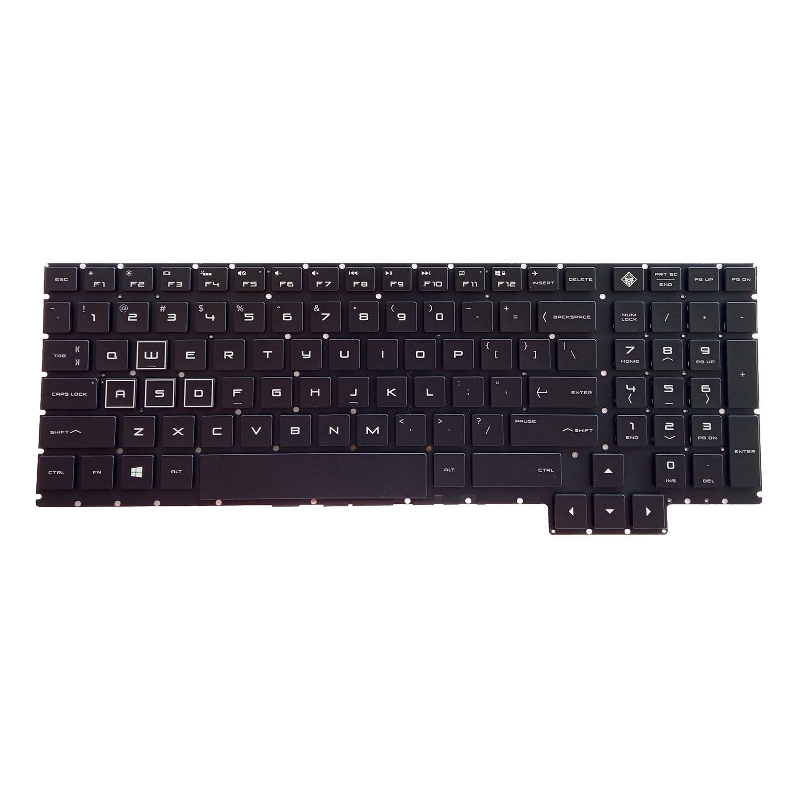 US Layout Keyboard Black Professional for 15-Ce199NR 15-Ce198WM Accessory