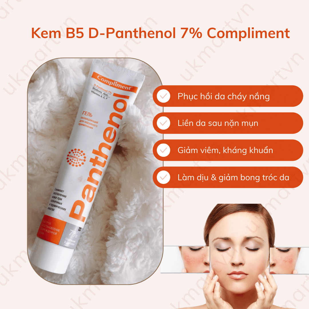 Kem B5 Compliment Phục Hồi Da D-Panthenol 7% 75ml