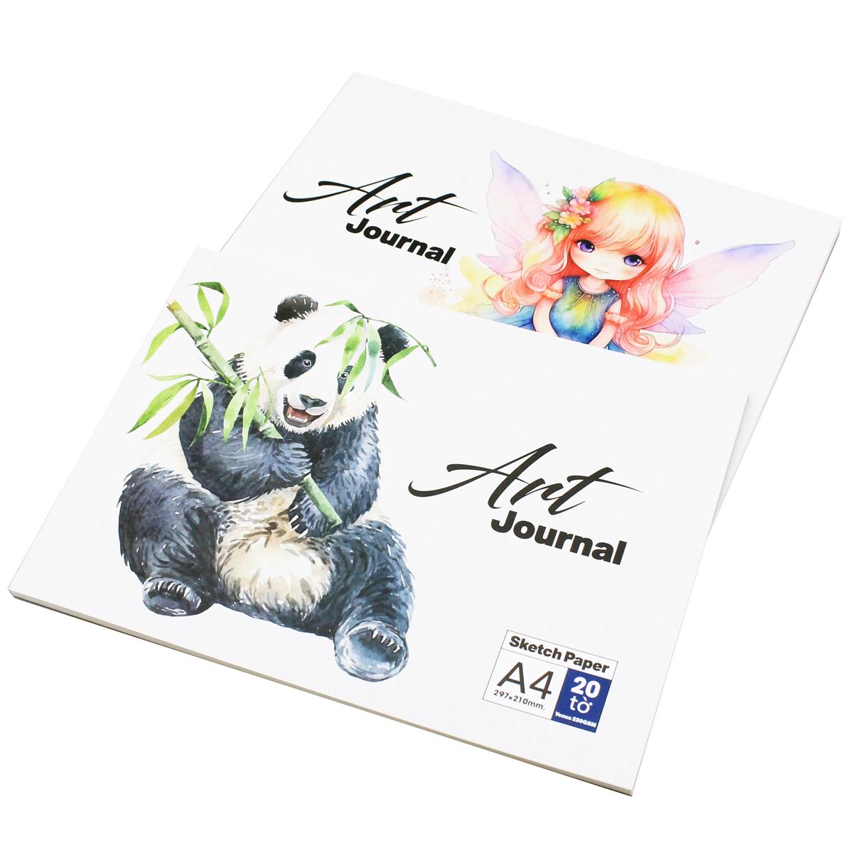Tập Vẽ Art Journal A4 - 40 Trang 220gsm - The Sun - Bé Gái