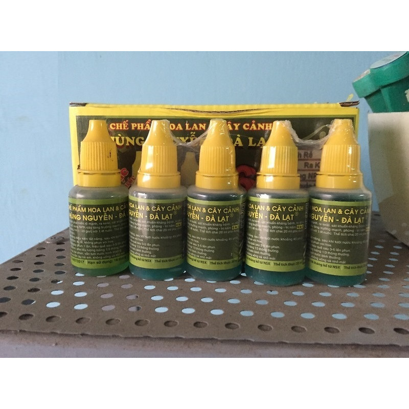 5 LỌ CHẾ PHẨM HÙNG NGUYỄN 20ML