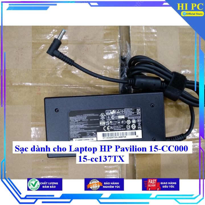 Sạc dành cho Laptop HP Pavilion 15-CC000 15-cc137TX - Kèm Dây nguồn - Hàng Nhập Khẩu