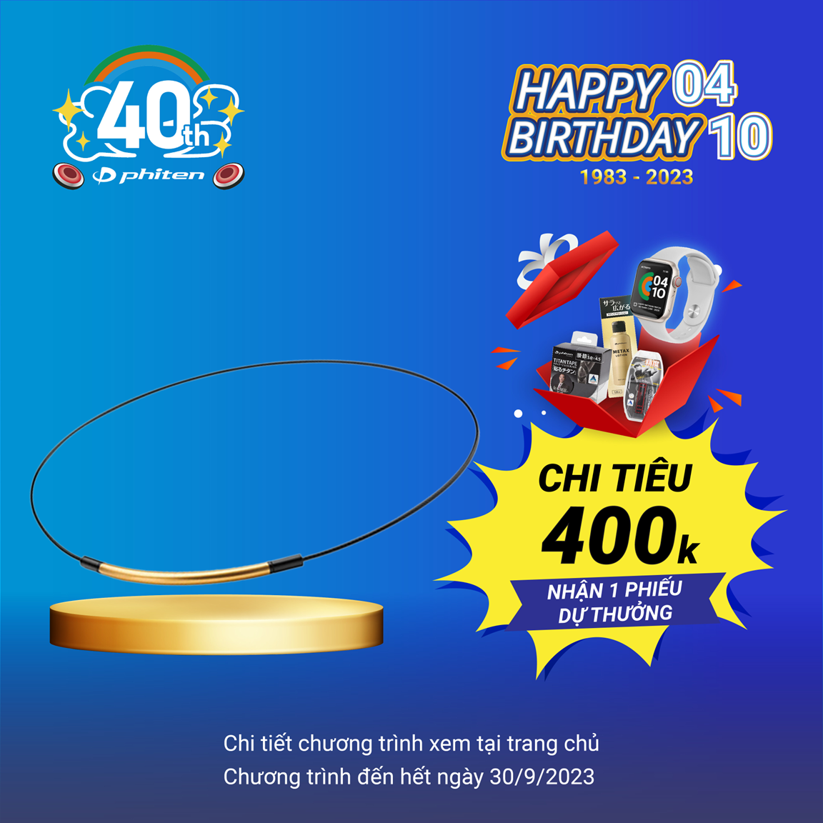 Vòng cổ Phiten Rakuwa wire extreme round