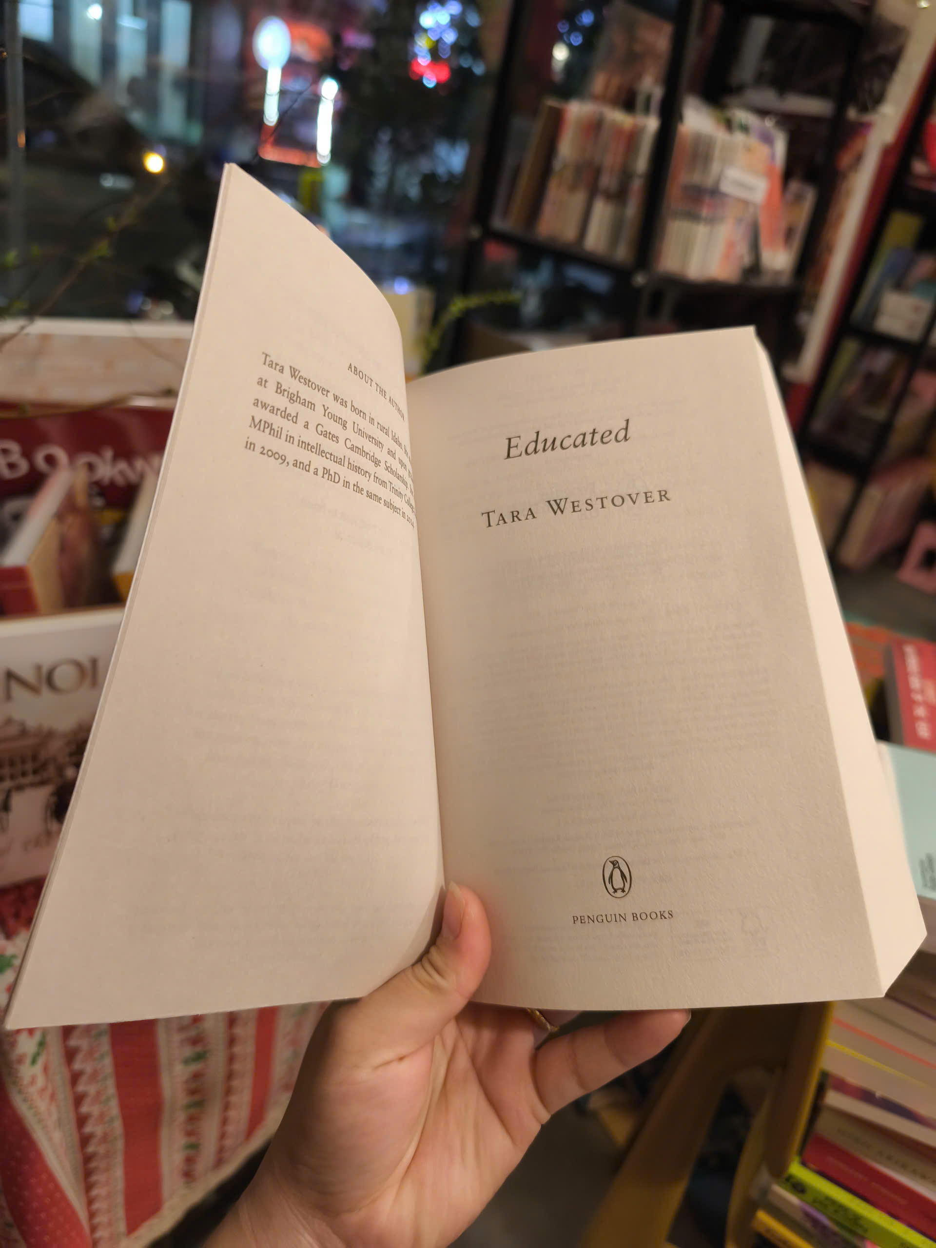 Sách - Educated by Tara Westover - The international bestselling memoir