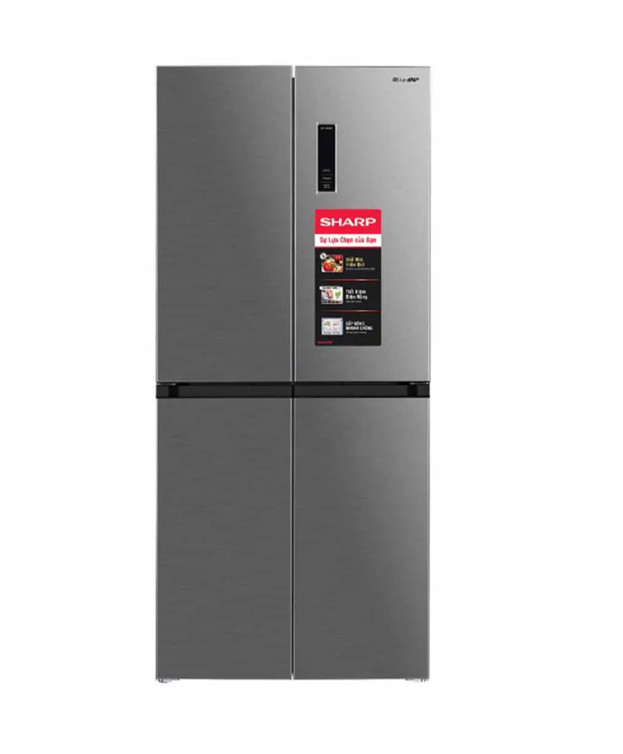 Tủ Lạnh Sharp Inverter 362 Lít SJ-FX420V-SL - Hàng Chính Hãng - Chỉ Giao Hà Nội