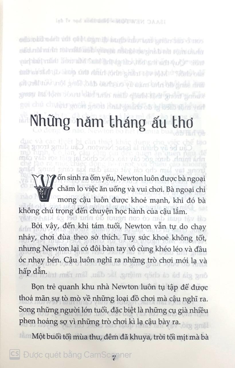 Kể Chuyện Cuộc Đời Các Thiên Tài: Isaac Newton - Nhà Khoa Học Vĩ Đại