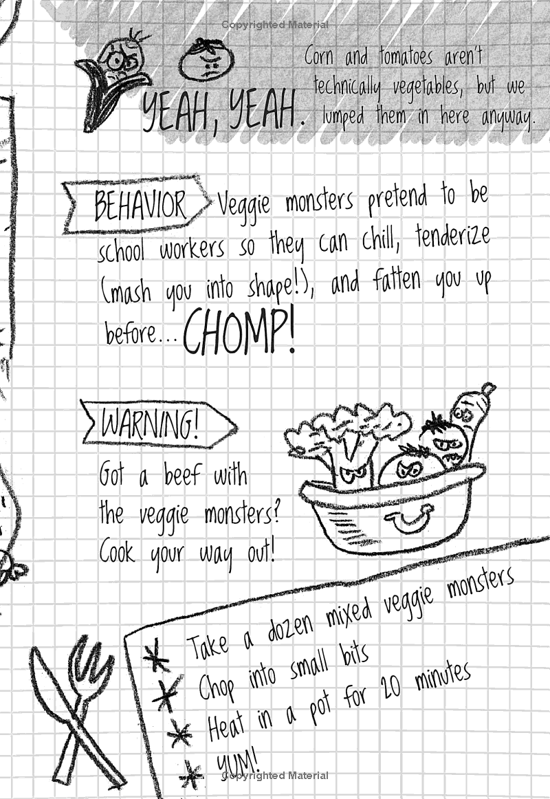 Sách ngoại văn: The Notebook Of Doom - Book 4 - Chomp Of The Meat-Eating Vegetables