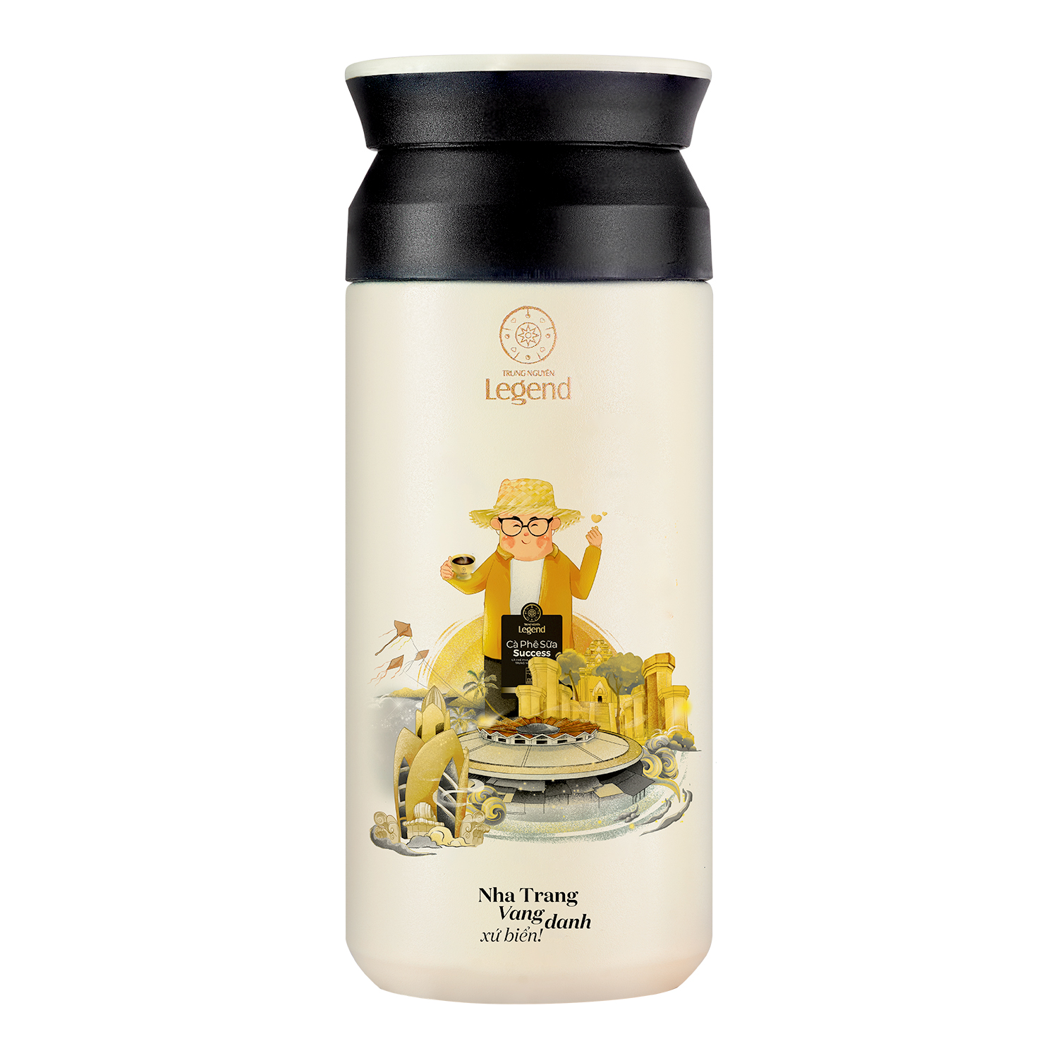 Bình giữ nhiệt &quot;Tinh hoa đất Việt&quot; Trung Nguyên Legend 350ml - Nha Trang