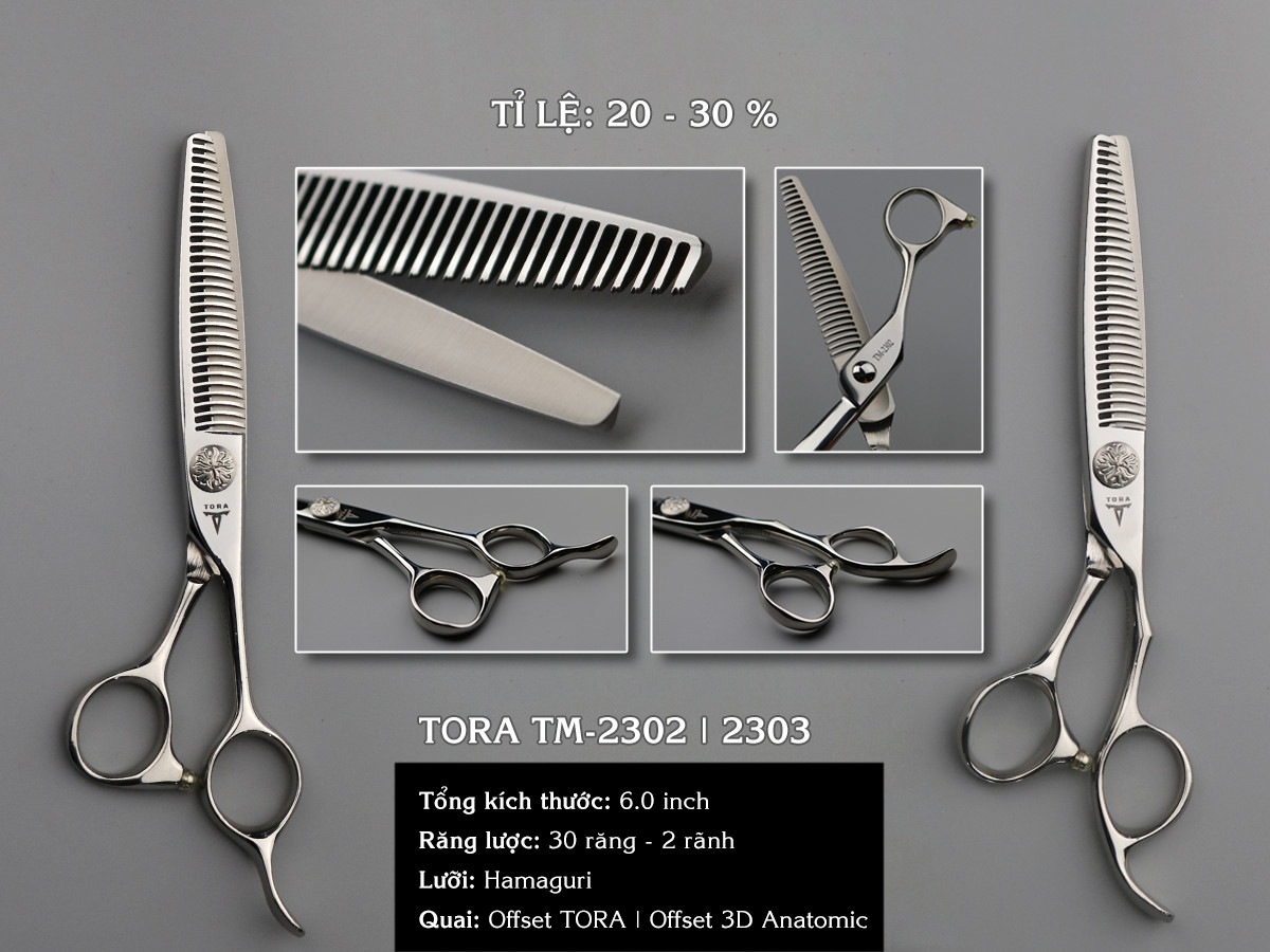 Kéo tỉa tóc TORA TM-2302