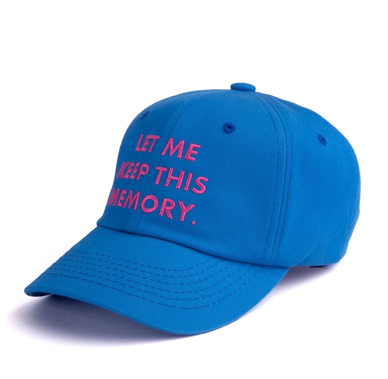 PREMI3R Mũ lưỡi trai Nón LOPE KEEP MEMORY CAP blue  phong cách hàn quốc 2034