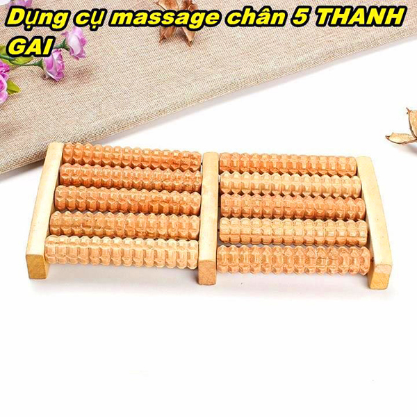 Dụng Cụ Massage Chân Bằng Gỗ