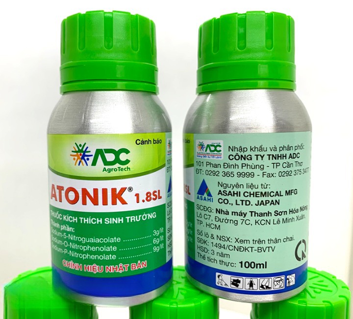 ATONIK 100ML CHAI NHÔM MỚI - KÍCH THÍCH SINH TRƯỞNG - RA RỄ- NẢY CHỒI