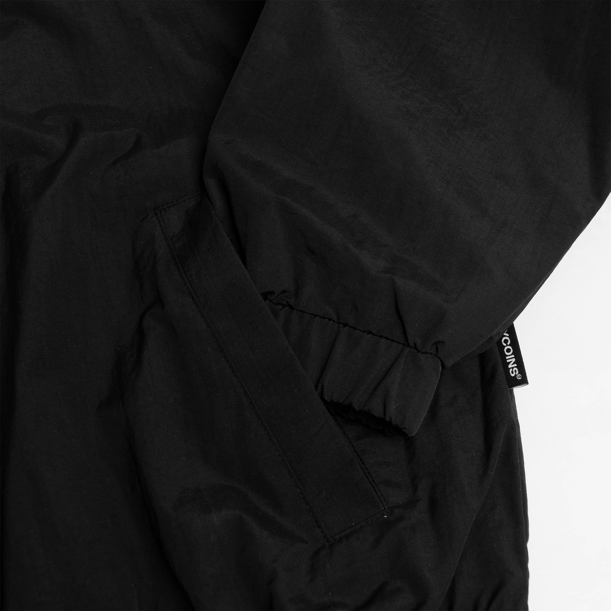 Áo Khoác DirtyCoins OG Logo Windbreaker Jacket - Black/White