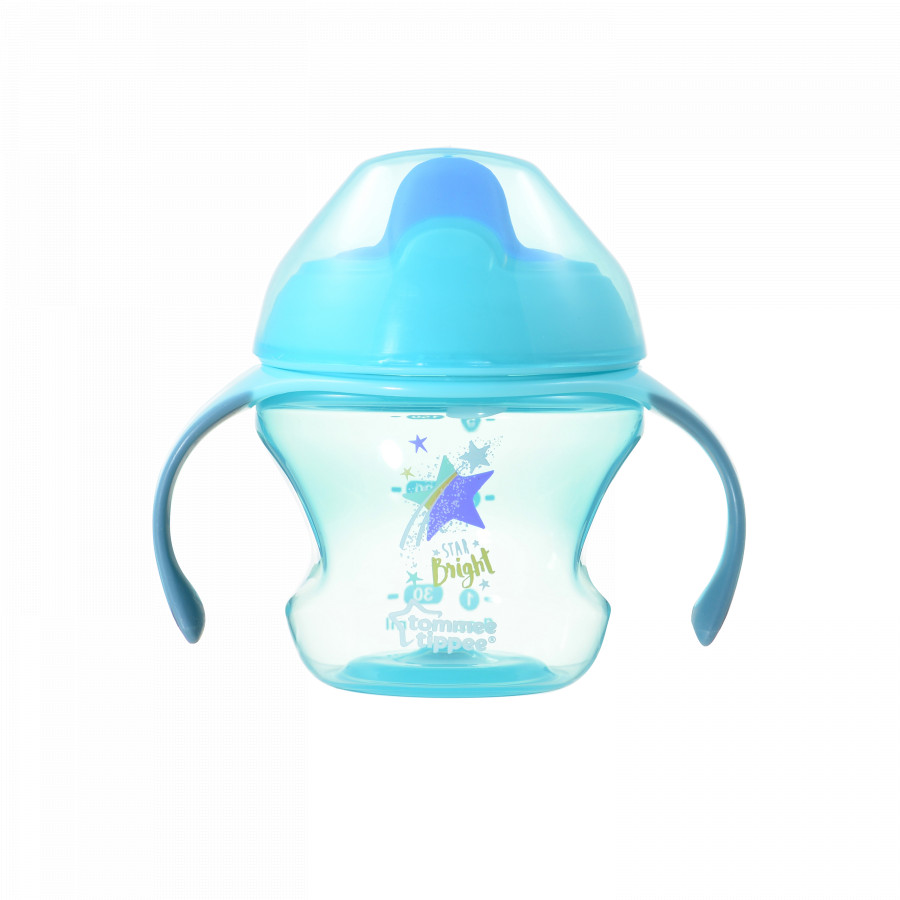 Bình tập uống có vòi cho bé Tommee Tippee First Sippee 150ml từ 4 tháng - Xanh Lá