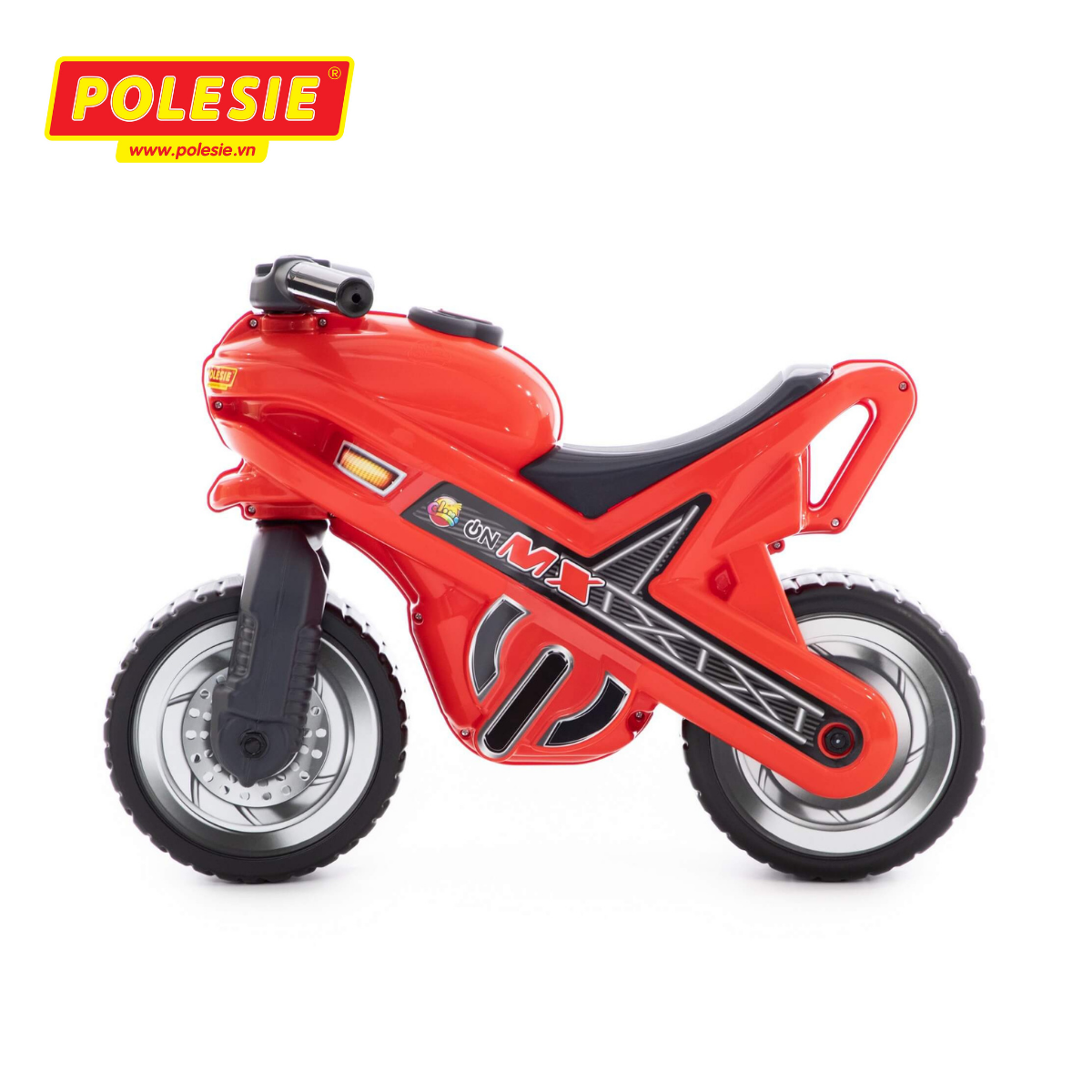 Xe chòi chân mô tô MX (đỏ) 46512 - Polesie Toys