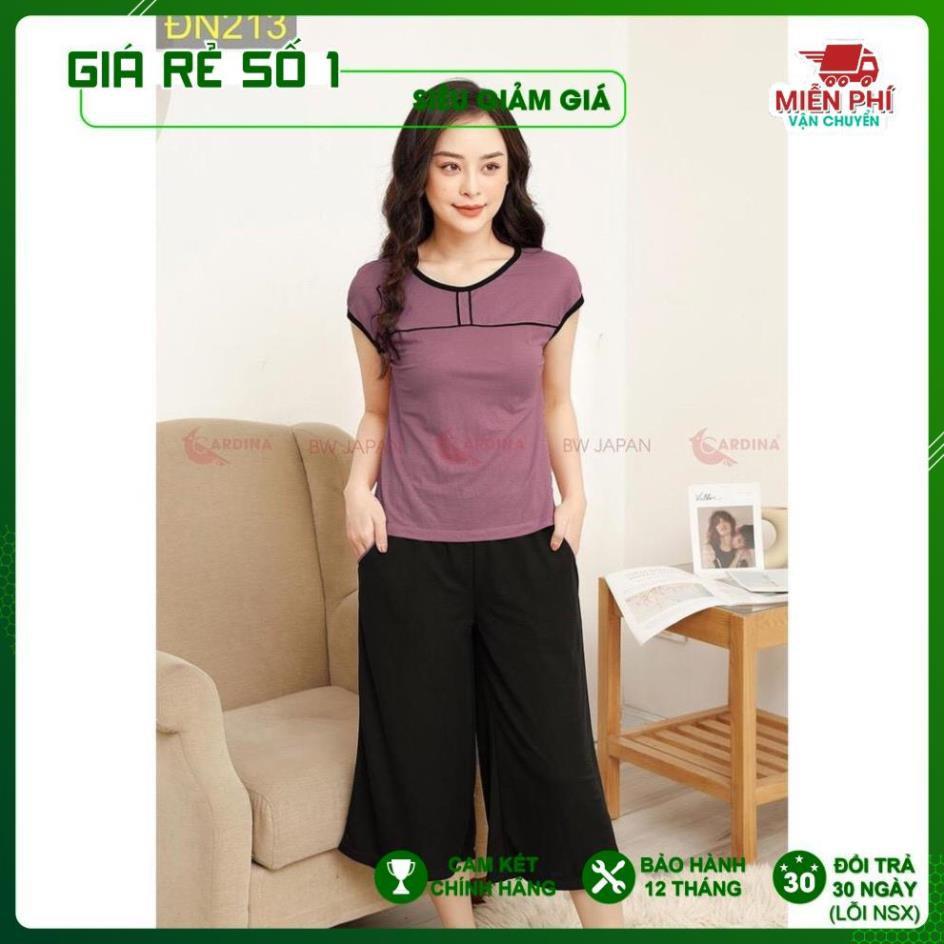 Đồ Bộ Lụa Đũi Lửng Cao Cấp vải đũi lụa mặc thoáng mát, co giãn thoải mái và tiện lợi