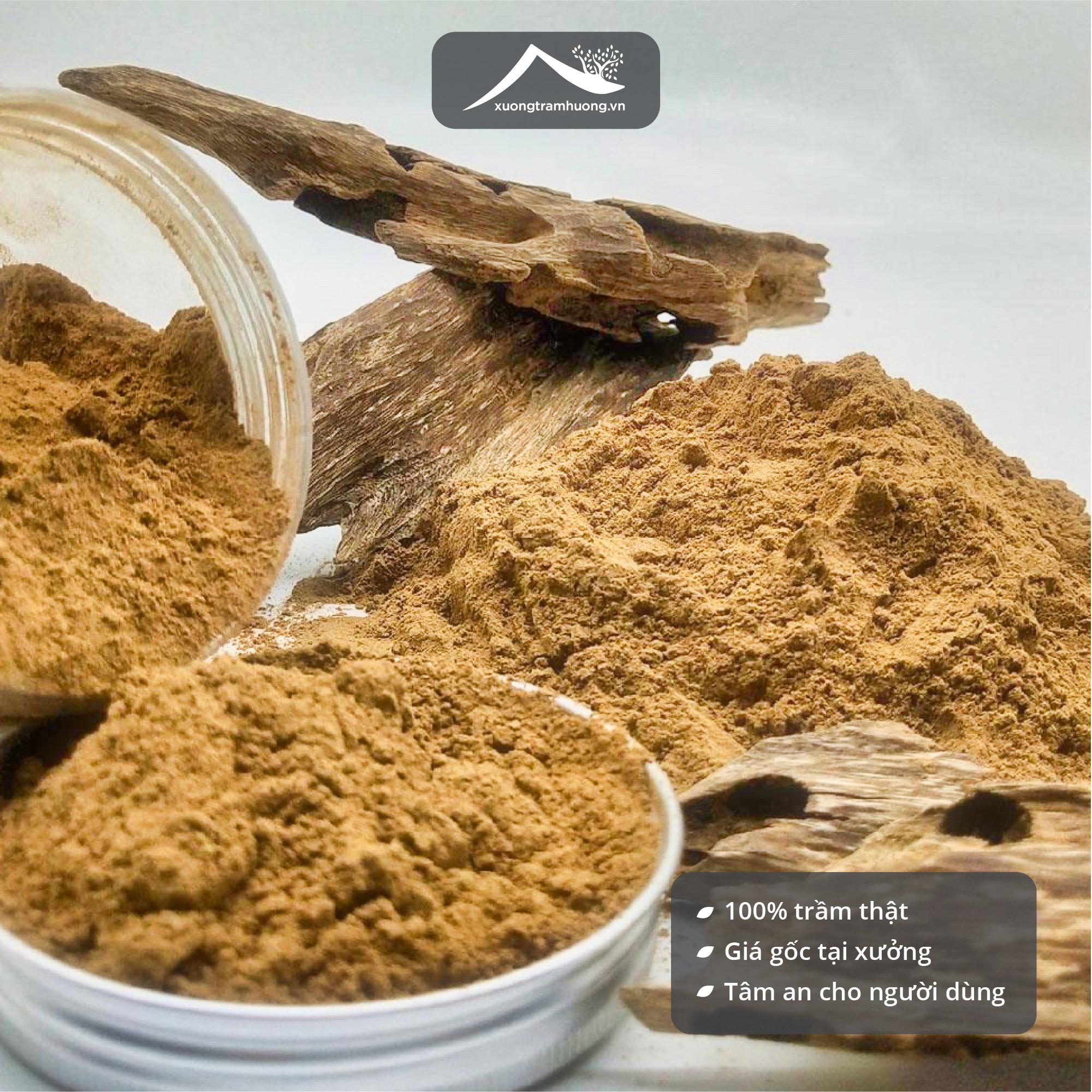 Bột Trầm Hương Nguyên Chất Xưởng Trầm Hương Cao Cấp Thượng Hạng Xông Nhà Khai Trương