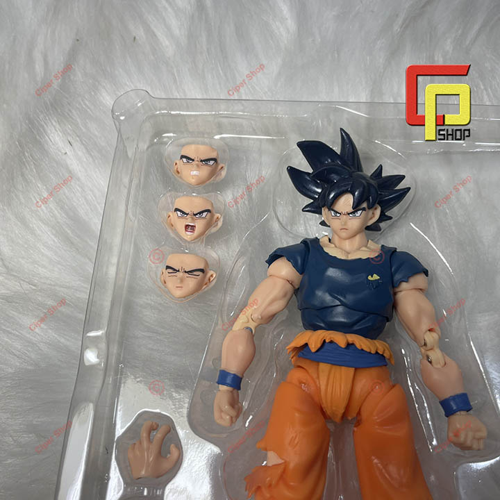 Mô hình Son Goku Ultra Có Khớp - Figure Action Son Goku Ultra Instinct SHF