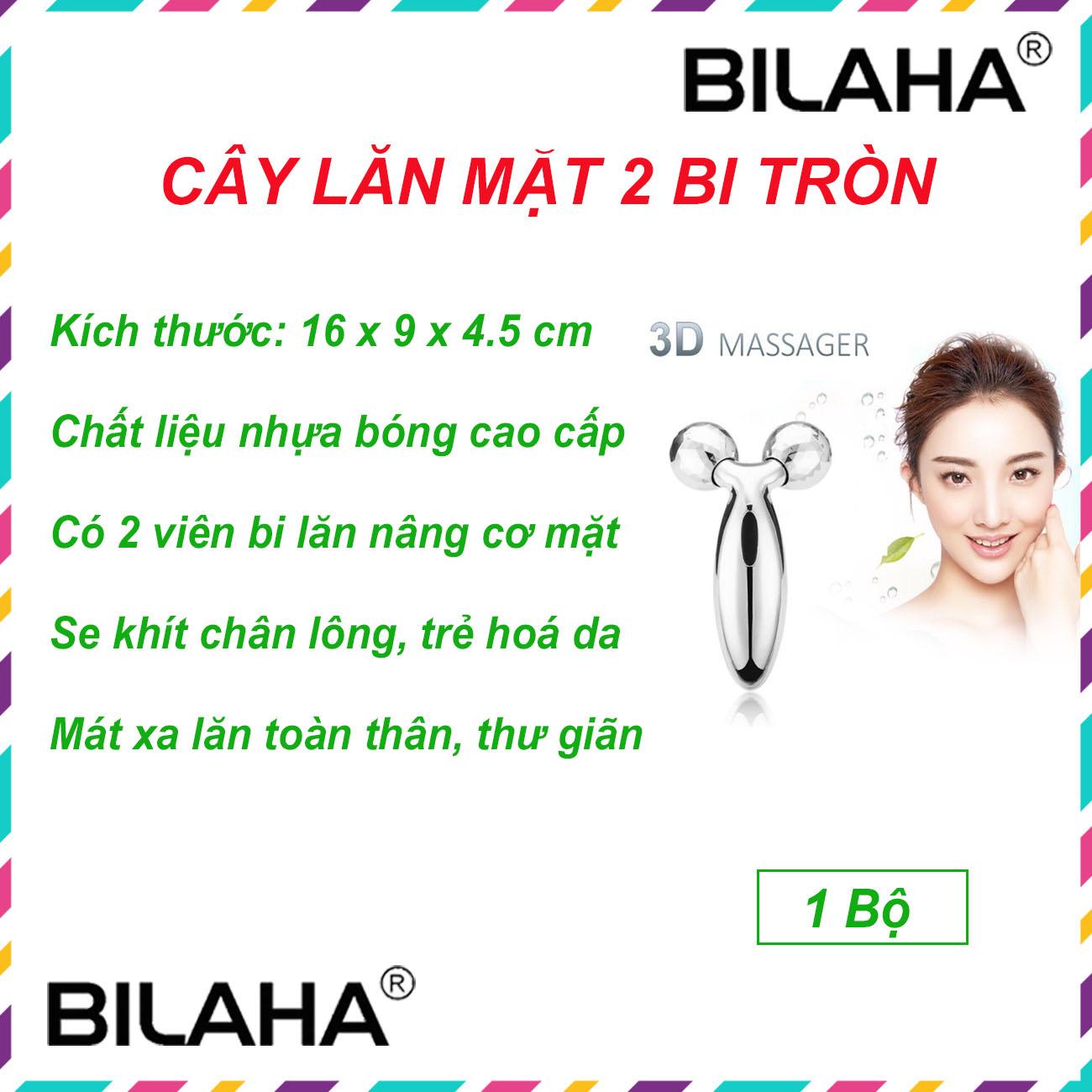 Cây Lăn Mặt Nâng Cơ 3D, Nâng Cơ Body, Thon Gọn Cơ Thể, Massage Mặt Thư Giãn (Hàng Có Sẵn) (Hàng Chính Hãng)