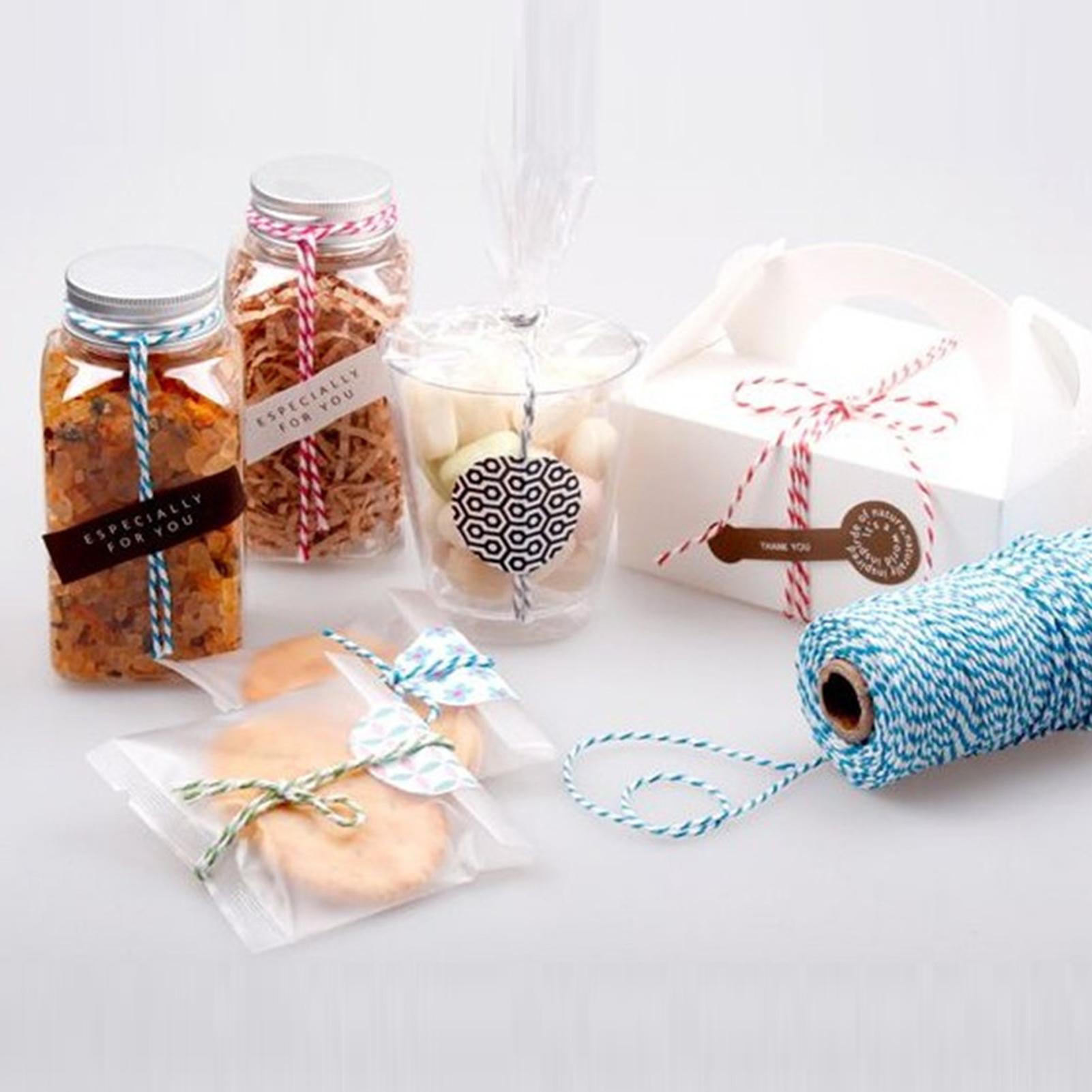 Cuộn vải sợi xoắn 328 feet trang trí quà giáng sinh