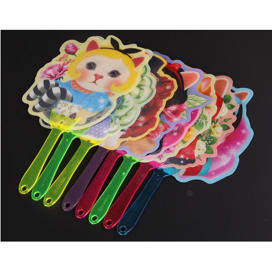 Combo 2 quạt tay 3D