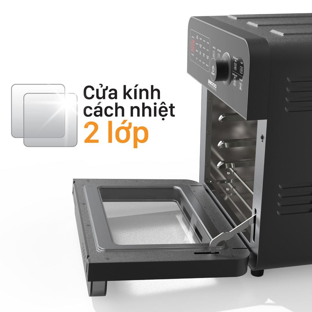 Nồi Chiên Không Dầu 2GOOD S20 Dung Tích 14,5L (Lõi Inox 304BA bóng, 16 chế độ nấu, bổ sung nguồn nhiệt dưới) - Hàng chính hãng
