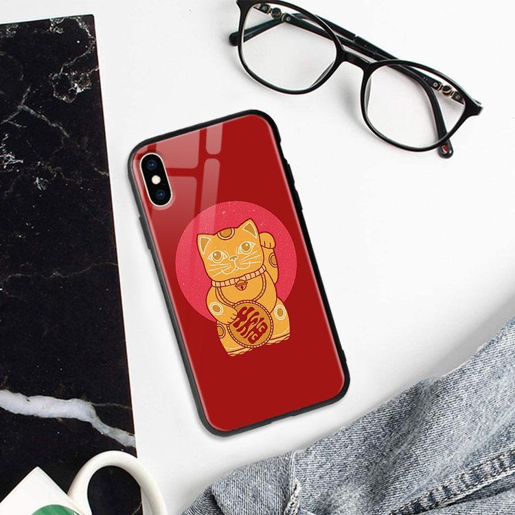 Ốp Lưng Mèo Thần Tài Cá Tính dành cho Iphone 6/6 plus/6S/6S Plus/7/7Plus/8/8Plus/X/Xs/Xs Max/11/11 Promax/12/12 Promax Meothantai107