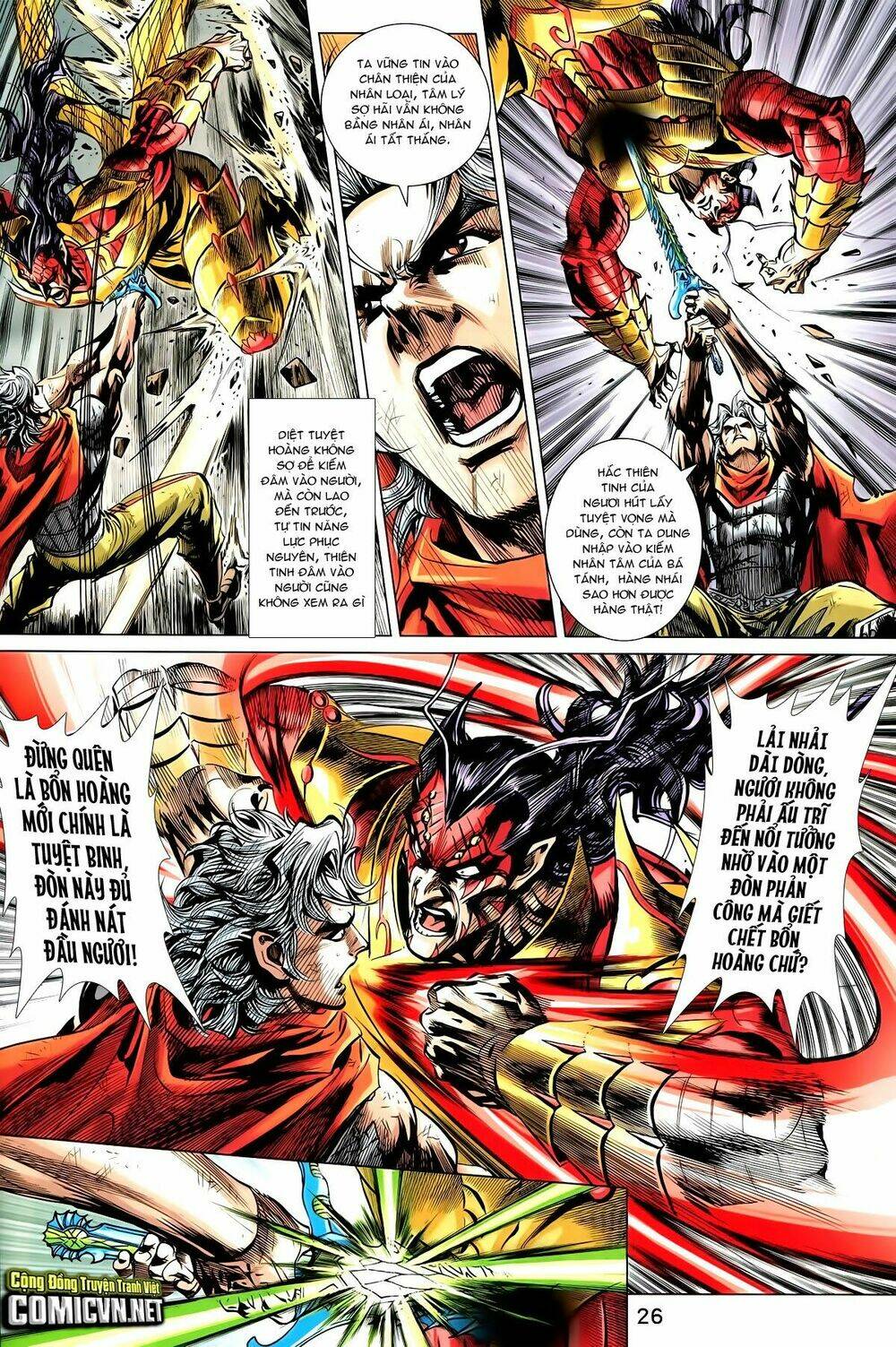 thần binh vấn thiên chapter 36 22