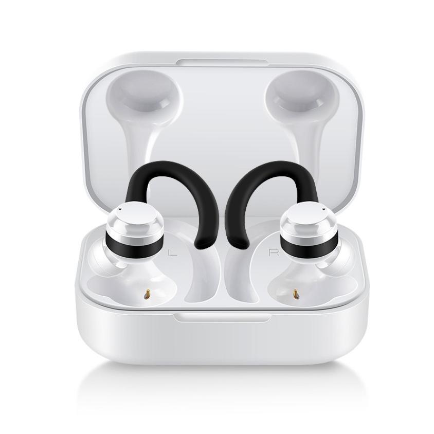 TWS Bluetooth 5.0 Tai Nghe Tai Nghe Sạc Hộp Tai Nghe Không Dây Thể Thao Chống Thấm Nước Tai Nghe Nhét Tai Tai Nghe Có Micro Bán
