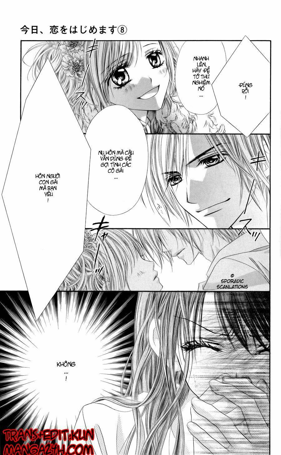 kyou, koi wo hajimemasu - mộng mơ đầu đời chapter 48 27