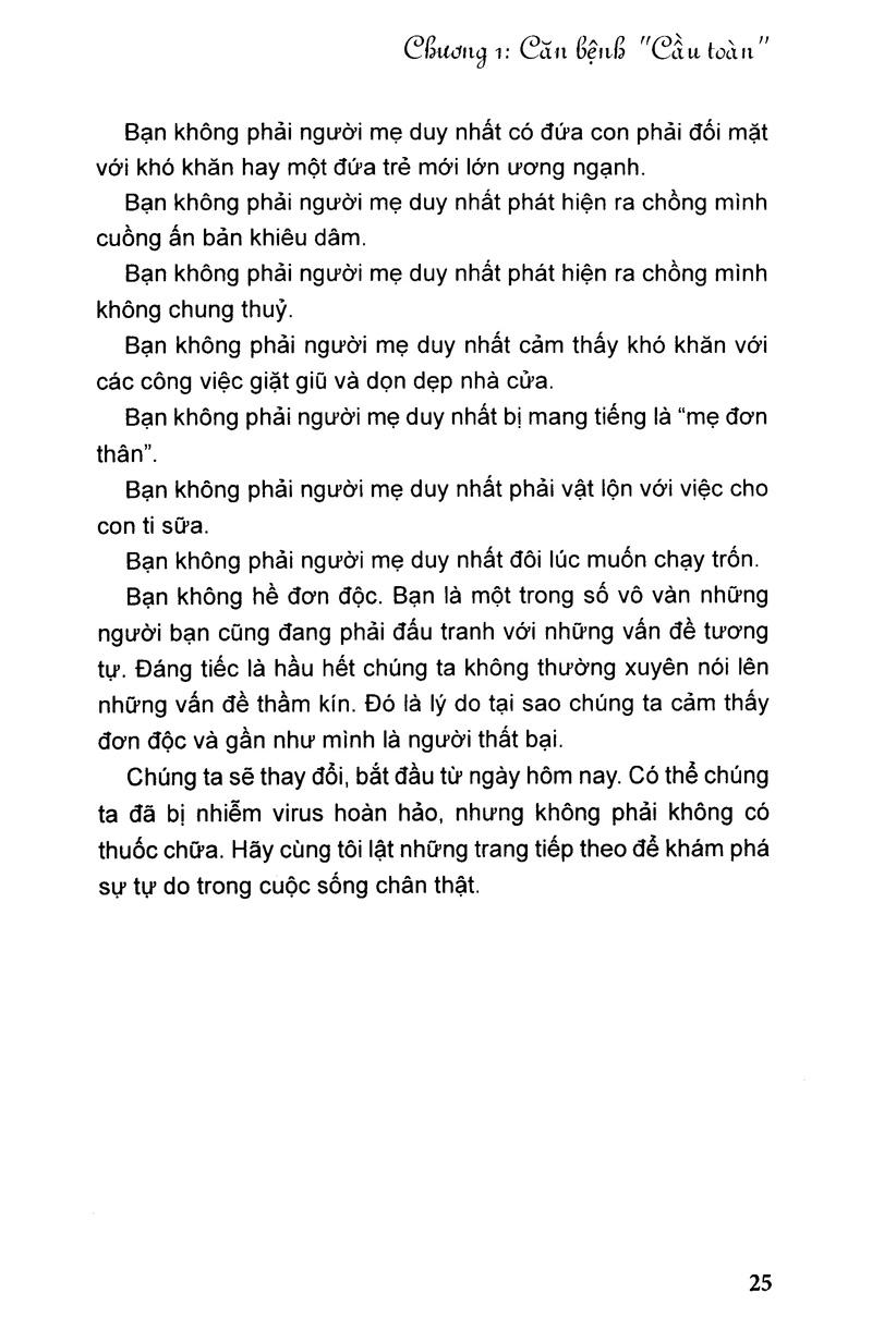 Đừng Cố Làm Những Bà Mẹ Hoàn Hảo