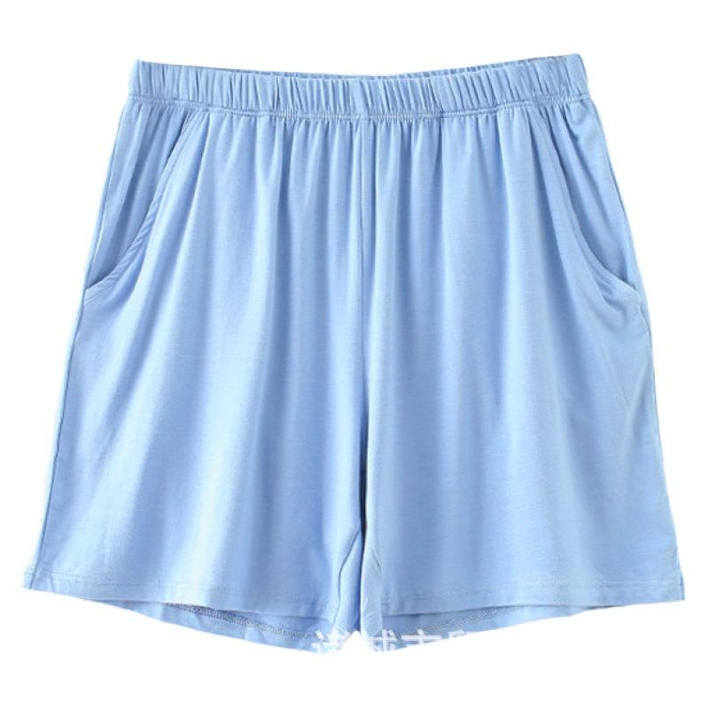 Quần đùi short nữ mặc nhà có túi vải Modal tự nhiên mát lạnh co giãn mềm mại mã VAQ0443