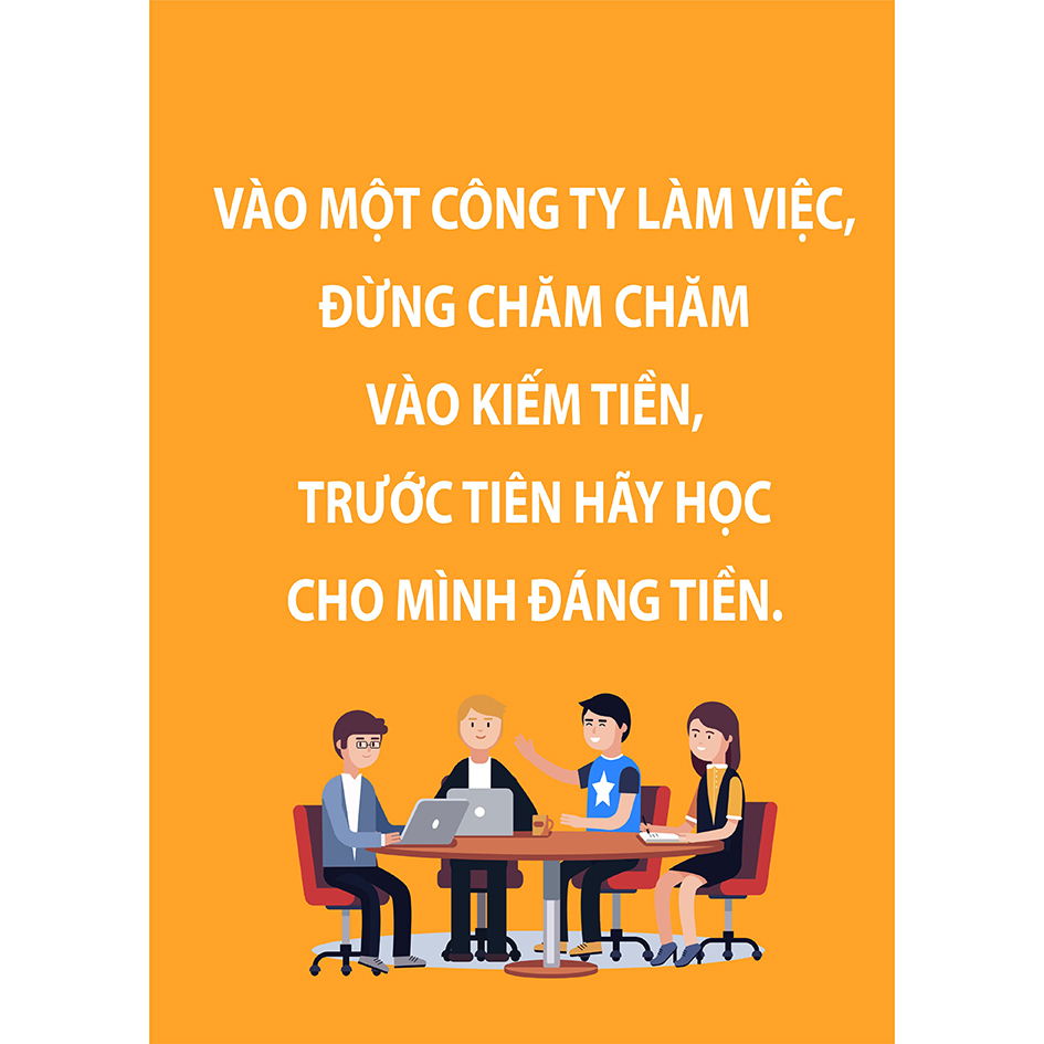Decal trang trí Slogan trang trí văn phòng công ty số 14