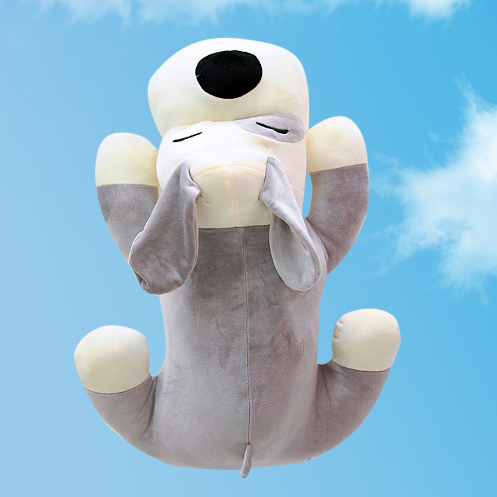Gấu bông chú chó mắt híp 70cm