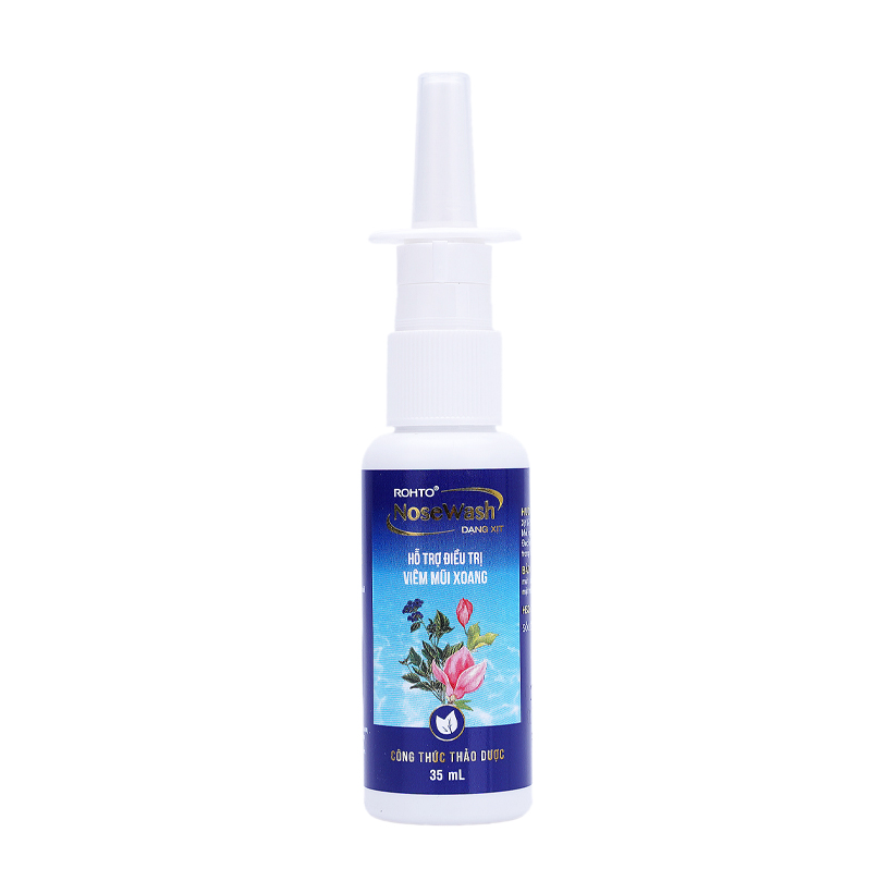 Xịt vệ sinh mũi Rohto NoseWash (35ml)