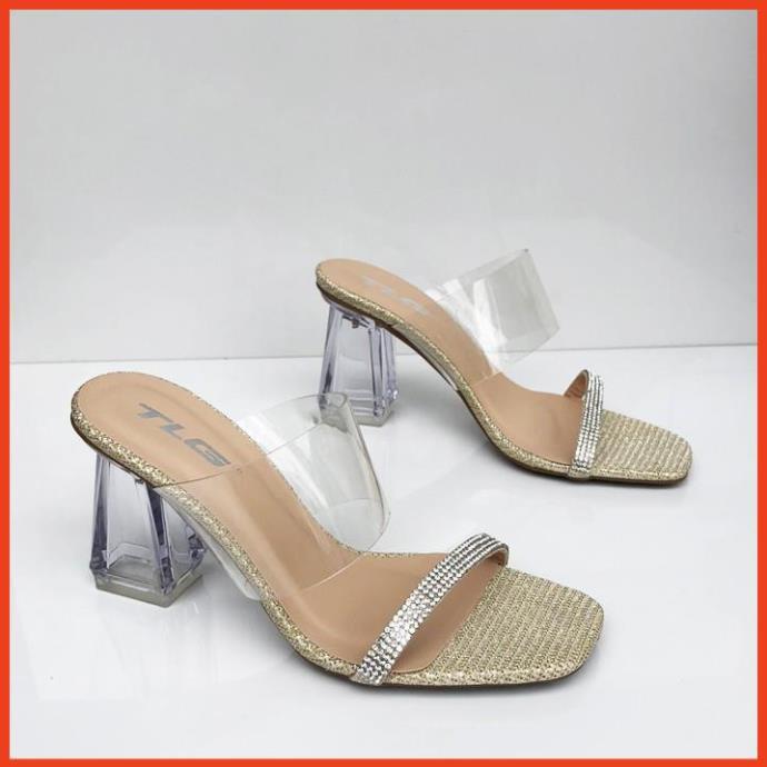 TLG Sandal cao gót quai trong hot trend 2020 trẻ trung năng động 21288