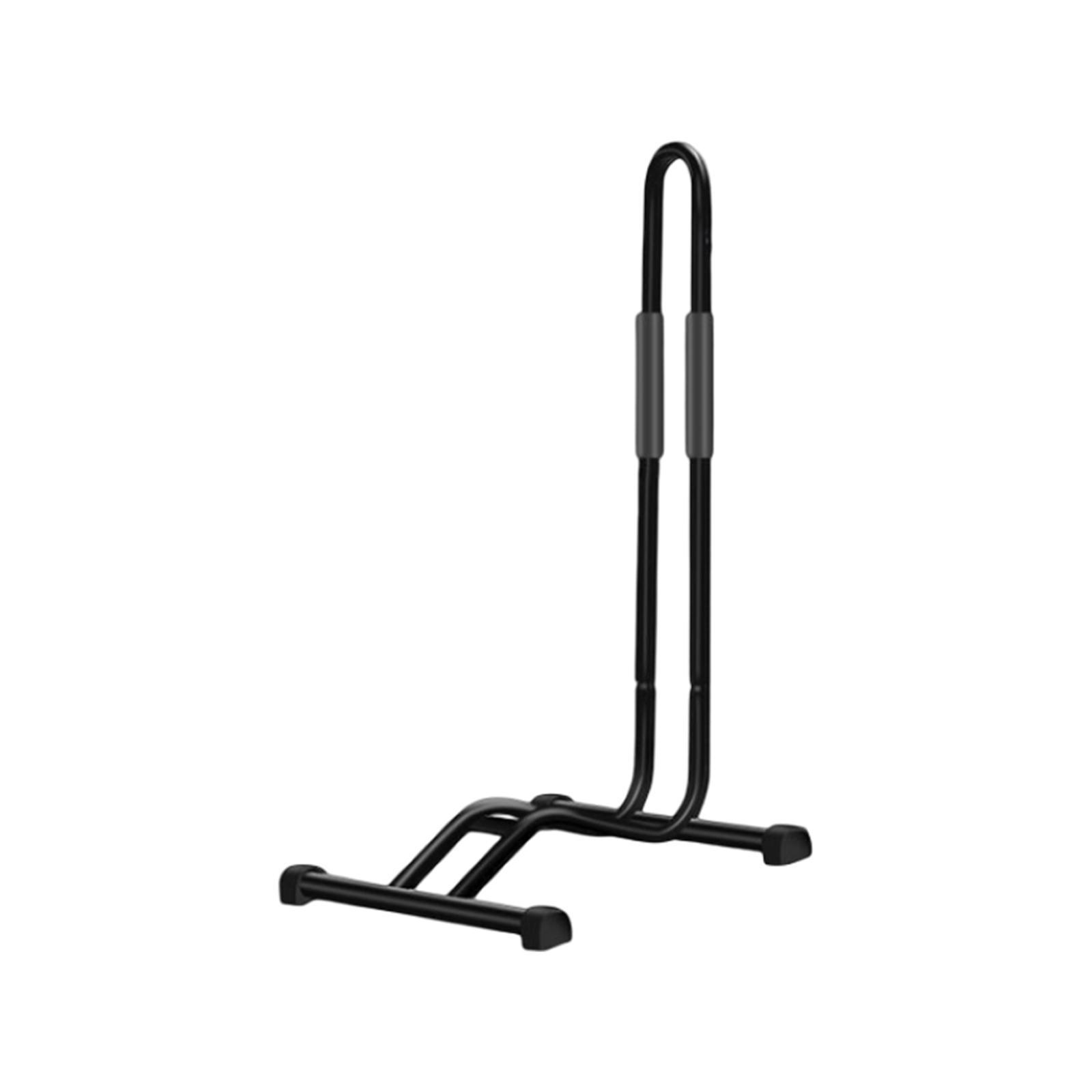 Bike Floor Stand for Bike Repair Indoor Outdoor Streets Parking Rack