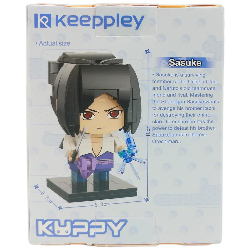 Đồ Chơi Lắp Ráp Naruto Shippuden - Keeppley K20502 - Uchiha Sasuke