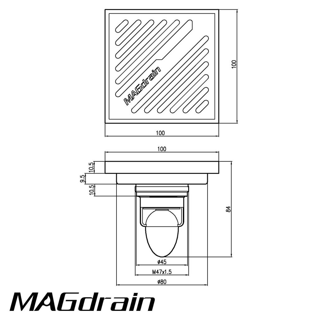 THOÁT SÀN NGĂN MÙI MAGDRAIN FC30Q5-G