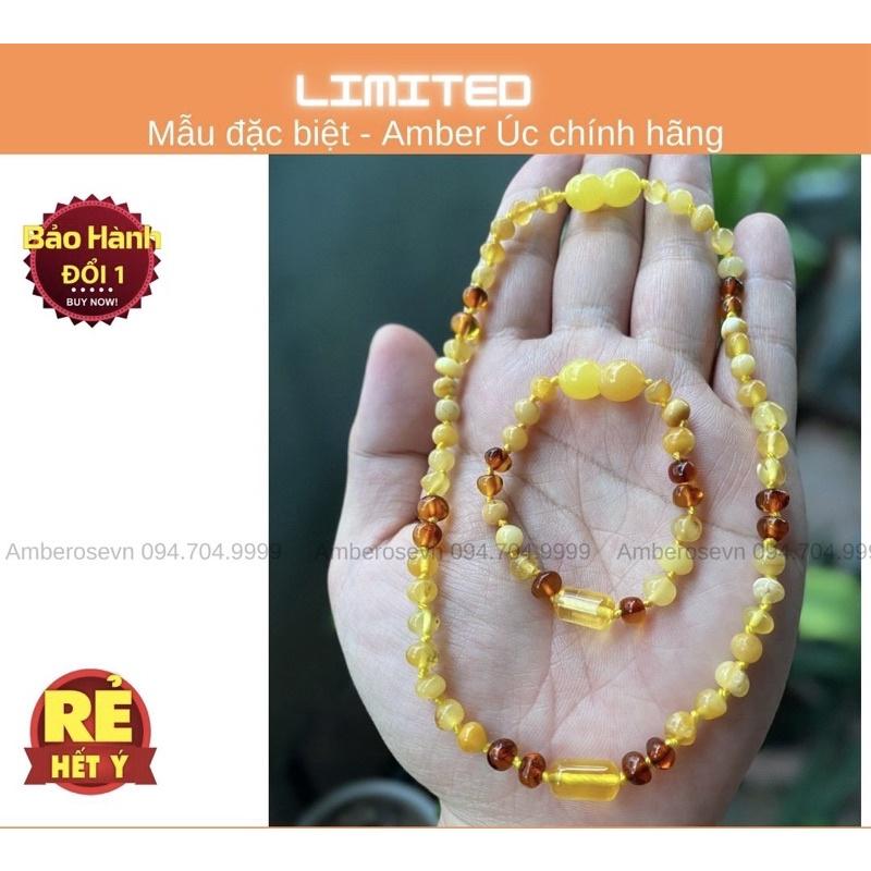 Mẫu đặc biệt Bộ Vòng Amber size 33-35 cm VCABDB15