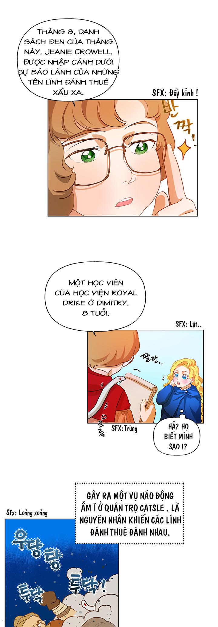 nhà nguyên tố tóc vàng chapter 23 3