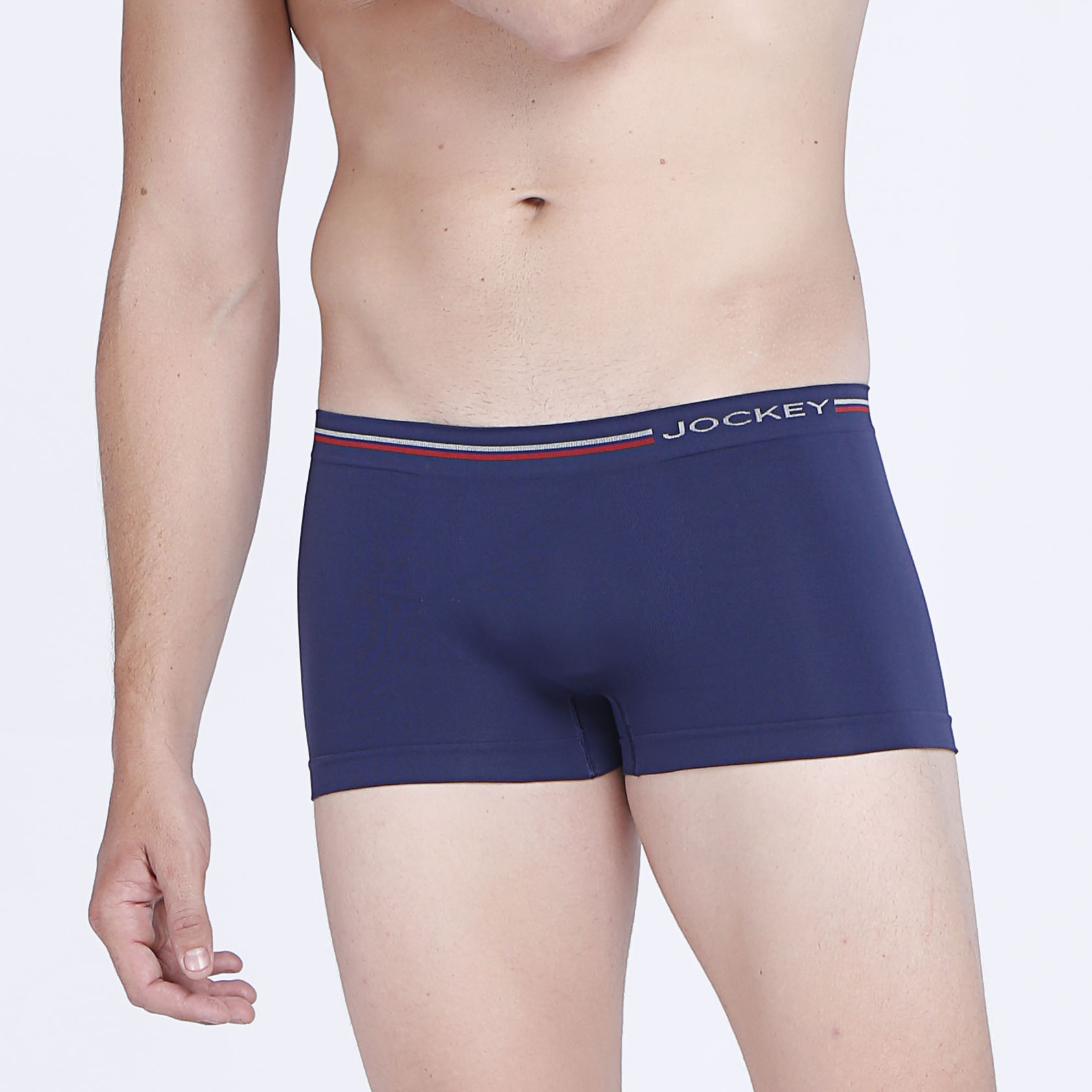 Quần Lót Nam Jockey Dáng Trunk Boxer Seam Free Màu Xanh Đen Mềm Mại Kháng Khuẩn - JMMB9118-10